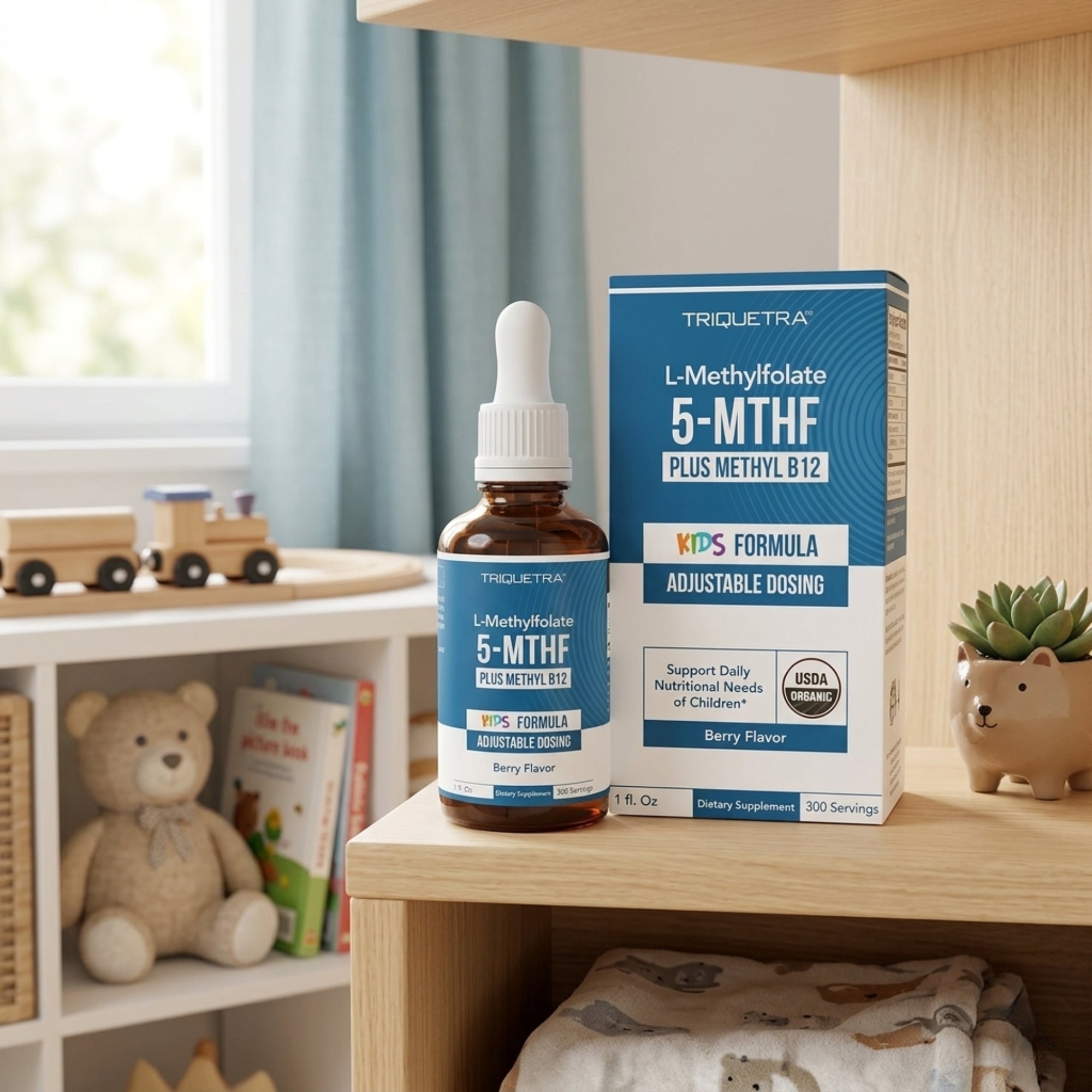 METIL FOLATO 5-MTHF KIDS 30 ML NO GMO TRIQUETRA